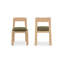 Oli Dining Chair Dark Green-Set of Two-2118153053