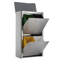 Poubelle 10 gallons avec bac de recyclage-122912526