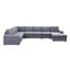 Canapé modulaire réversible 146,5 po Hayden-1710491871