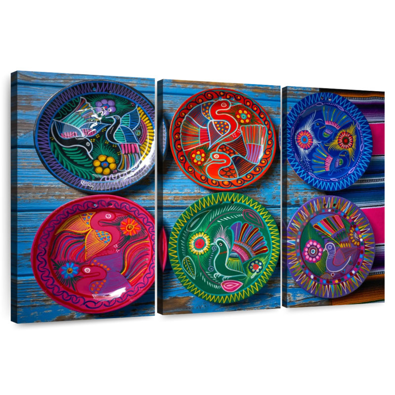 Poterie d'artisanat mexicain Senne, H 32 po x l 50 po