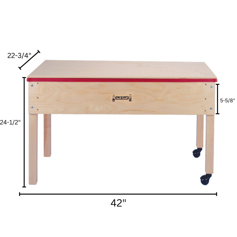 Table sensorielle Jonti-Craft®, "1,9 pi x 3,5 pi"