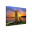 « watching the coucher », reproduction d’impression sur toile tendue-26858703