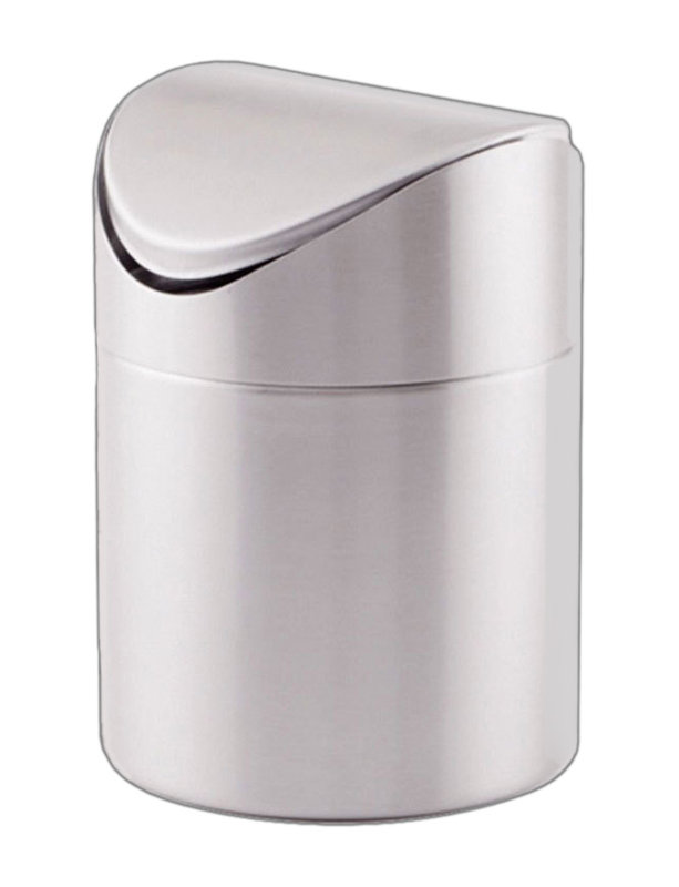 Steel Open Kitchen Trash Can - 0.5 Gallons