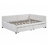 Upholstered Daybed With 2 Storage Drawers Sofa Bed Frame No Box Spring Needed, Linen Fabric-1551690078-1551690072