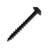 #8 x 1-1/2 in. Black Square Round Washer Head Coarse Thread Self-Tapping