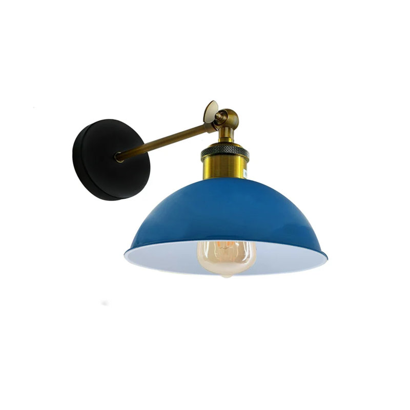 Winsett Armed Sconce, Blue