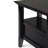 Amherst 14"W Solid Wood Transitional Narrow Rectangular End Table with Drawer and Open Shelf-426140798-479024149