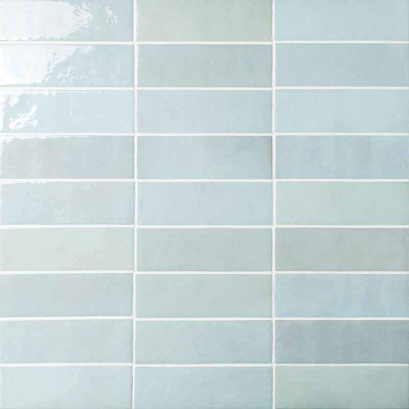 Cloe Ceramic Tile, Baby Blue