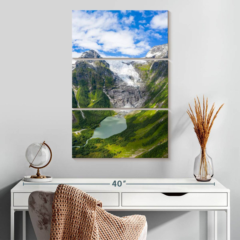 Glacier Boyabreen Alvord Idyllic, H 32 po x l 20 po