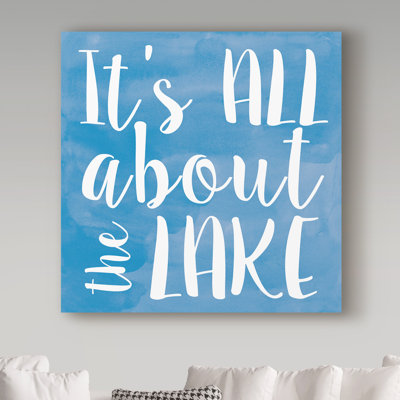 Keishawna «Lake», art textuel sur toile tendue
