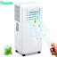 Climatiseur 3 en 1 avec modes de refroidissement à distance, déshumidificateur 10 000 BTU et ventilateur pour la maison jusqu'à 400 pieds carrés