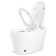 Toilette allongée une pièce Cosvalve 1,28 GPF (économe en eau) (siège inclus)