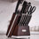 OOU 15-piece Kitchen Knife Block Set