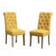 Chaise parsons capitonnée en bois massif-579191237