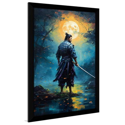 "Samouraï, une puissante caste militaire féodale au Japon V3" par V2 Design Co., reproduction sur acrylique