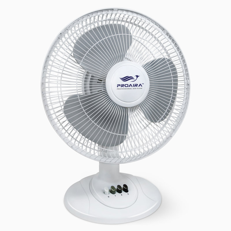 Ventilateur personnel oscillant Proaira, H 18,37 po x l 9,50 po x P 13,37 po