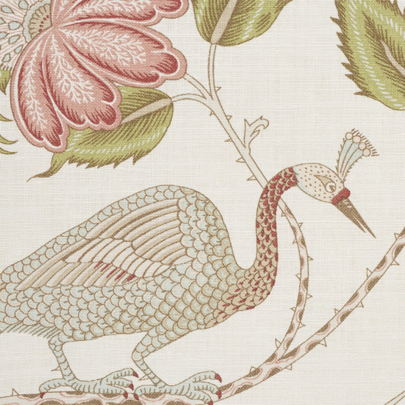 Tissu campagne, Minéral / rose