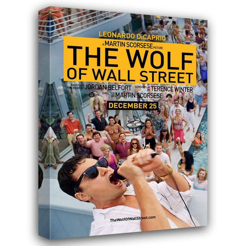 Le loup de Wall Street, H 24 po x l 16 po