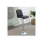 Ensemble de 2 chaises / tabourets de bar réglables avec base en chrome-54417033