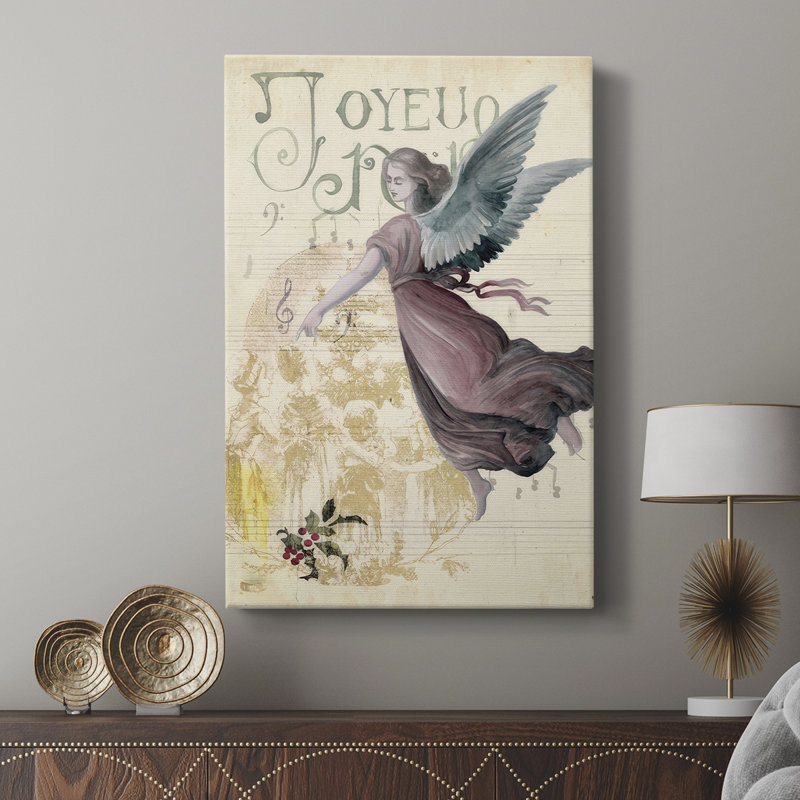 Christmas Greetings Collection B - Gallery Cavas, H 18 po x l 12 po