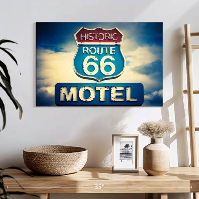 Enseigne historique Mehar Route 66