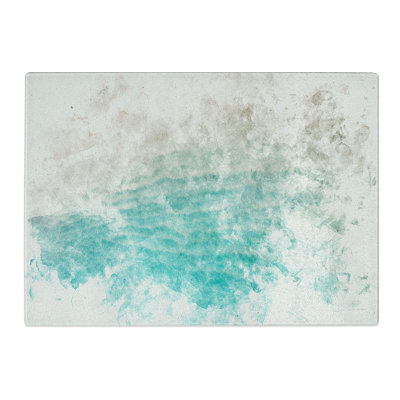 Tempered Glass the Maldives Chopping Board