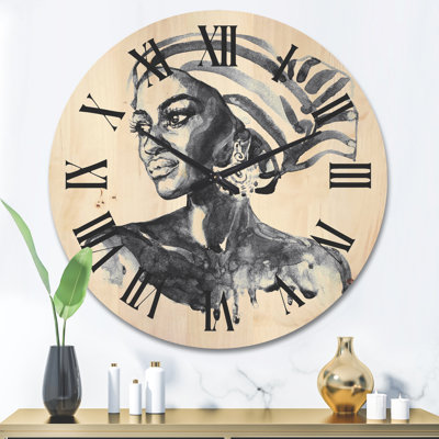 Solid Wood Wall Clock