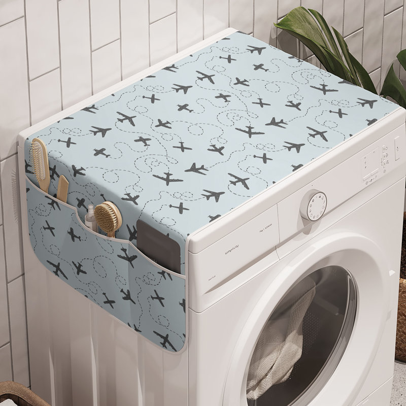 Paquet de 2 bacs à linge gris et gris East Urban Home