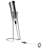 Deluxe Milk Frother and 12 oz Frothing Pitcher in Stainless Steel, with Extra Whisk Attachment