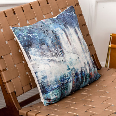 Abstract Throw Pillow