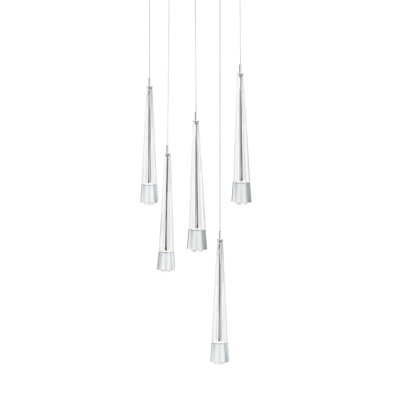 Quill Round Multi-Light 4-CCT Pendant