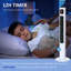 HOMCOM Freestanding Tower Fan Cooling For Home Bedroom With Oscillating, 3 Speed, 12H Timer, LED Sensor Panel, Remote Controller-98796230