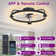20" Ceiling Fan With Light For Bedroom