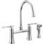 Bridge Kitchen Faucet With Side Spray-849466045