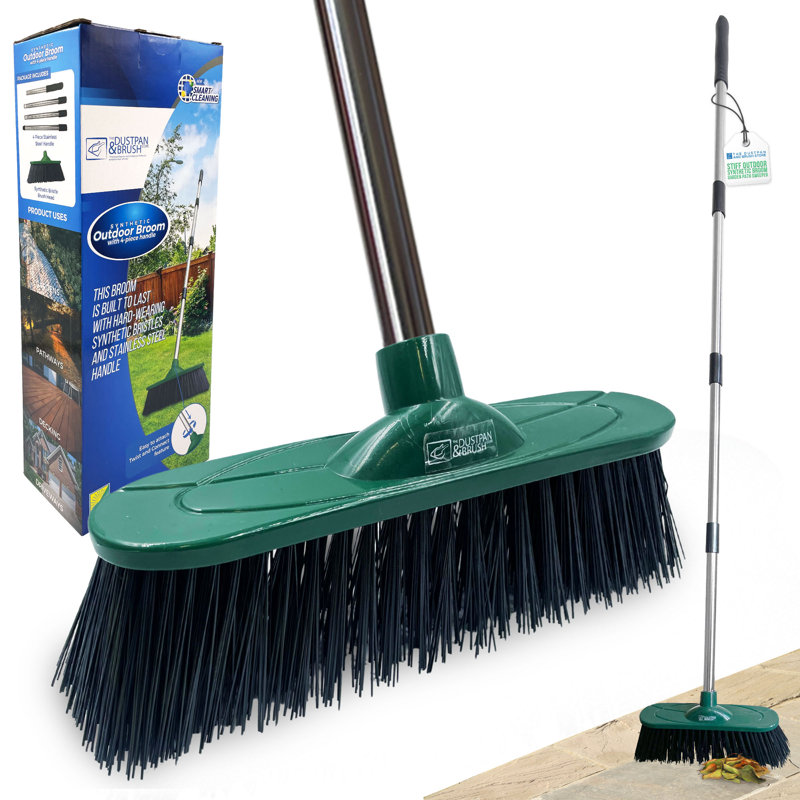 Adjustable Push Brooms with Replaceable Head