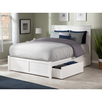 Kindig 2 Drawer Solid Wood Platform Bed by Viv + Rae™