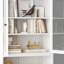 Metal Kitchen Pantry Cabinet - 72" Tall Storage With 5 Adjustable Shelves, White Freestanding Cabinet For Kitchen/Pantry/Bathroom