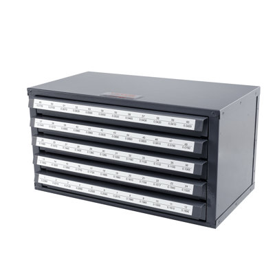 Armoire-distributeur à perceuse, armoire de rangement à cinq tiroirs pour # 1 à # 60