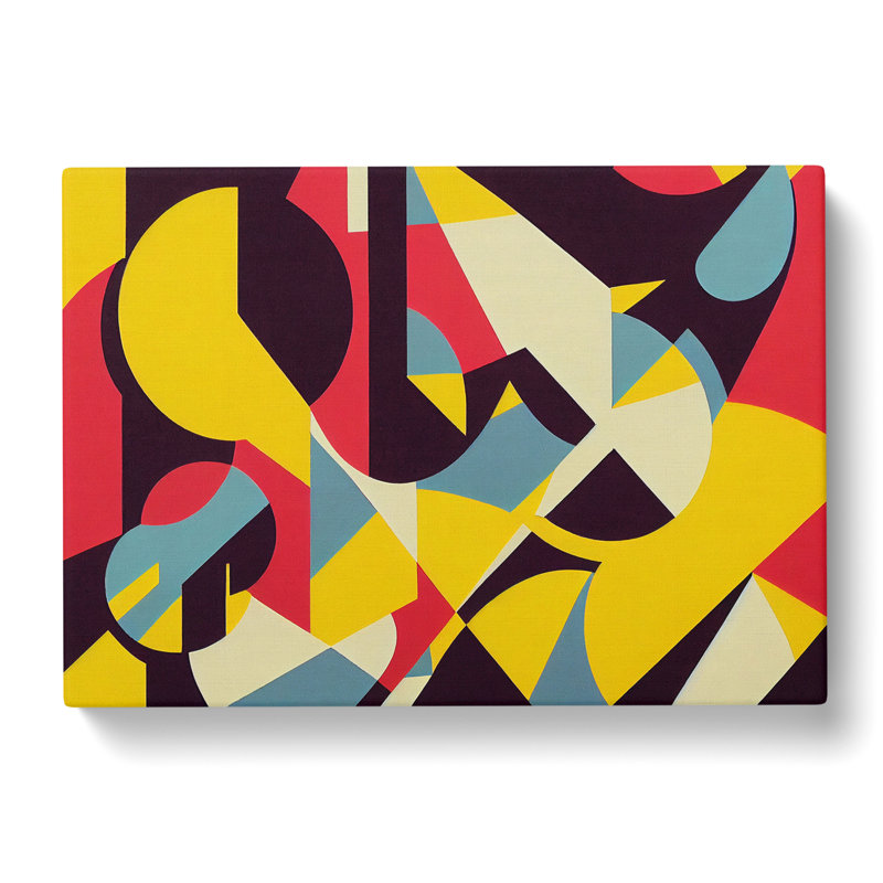 Elegant Modern Abstract Art - Wrapped Canvas, 40cm H x 60cm W x 3cm D