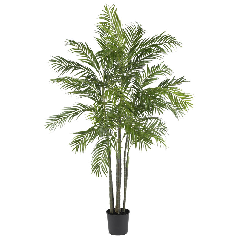 72'' Faux Palm Tree in Pot