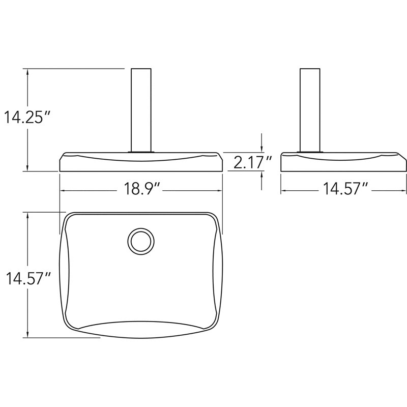 Biehle 50 Lb. Free Standing Umbrella Base