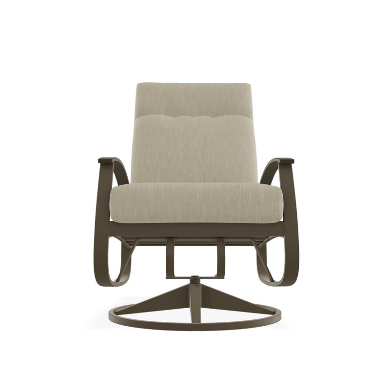 Belle Isle Outdoor Lounge Chair, Beachwood, Cast Ash Sunbrella® Plainweave