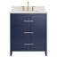 Iconic 30" Freestanding Standard Single Bathroom Vanity with Top-1618510451-1618188553