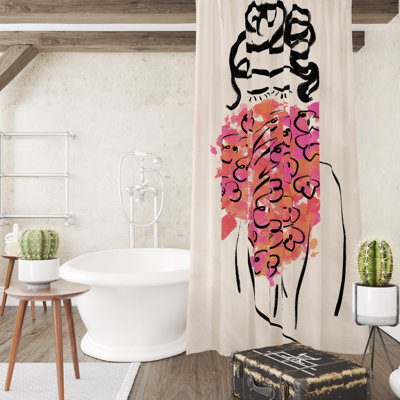 Floral Shower Curtain