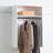 Devi White Wood Closet System-295226116