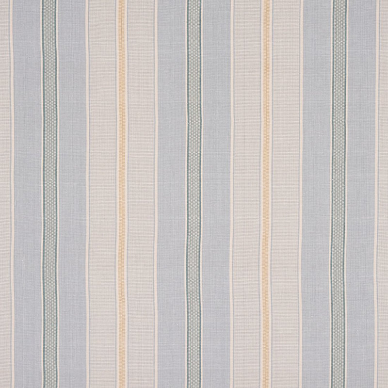 Schumacher x A Rum Fellow Scoop Hand Woven Stripe Fabric