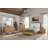 King Upholstered And Strap Panel Bed-1152093971