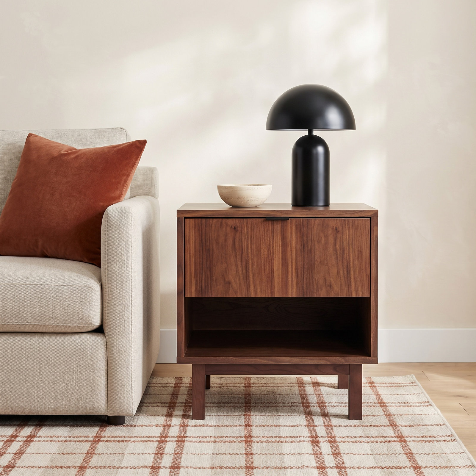 Belmont End Table Storage Included