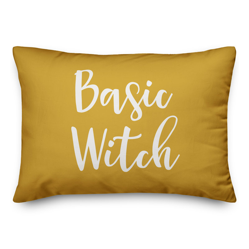 Reversible Throw Pillow, Mustard