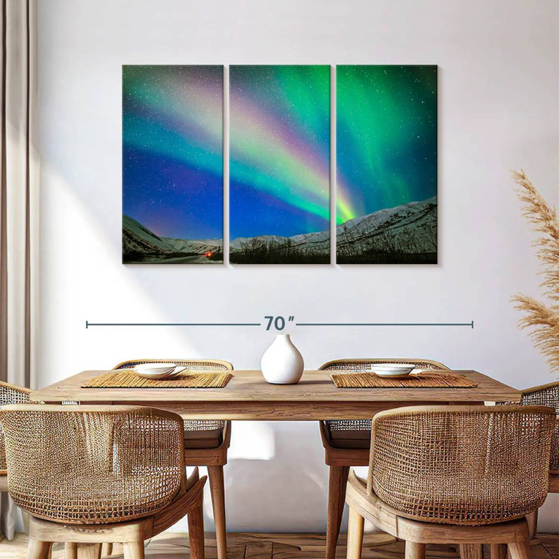 Rorry Dalton Highway Aurora, 36" H x 57" W
